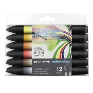 Winsor & Newton Promarker – Set 12. Landscape Tones