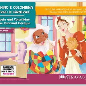 Arlecchino e Colombina e l’Intrigo di Carnevale – storia kamishibai bilingue