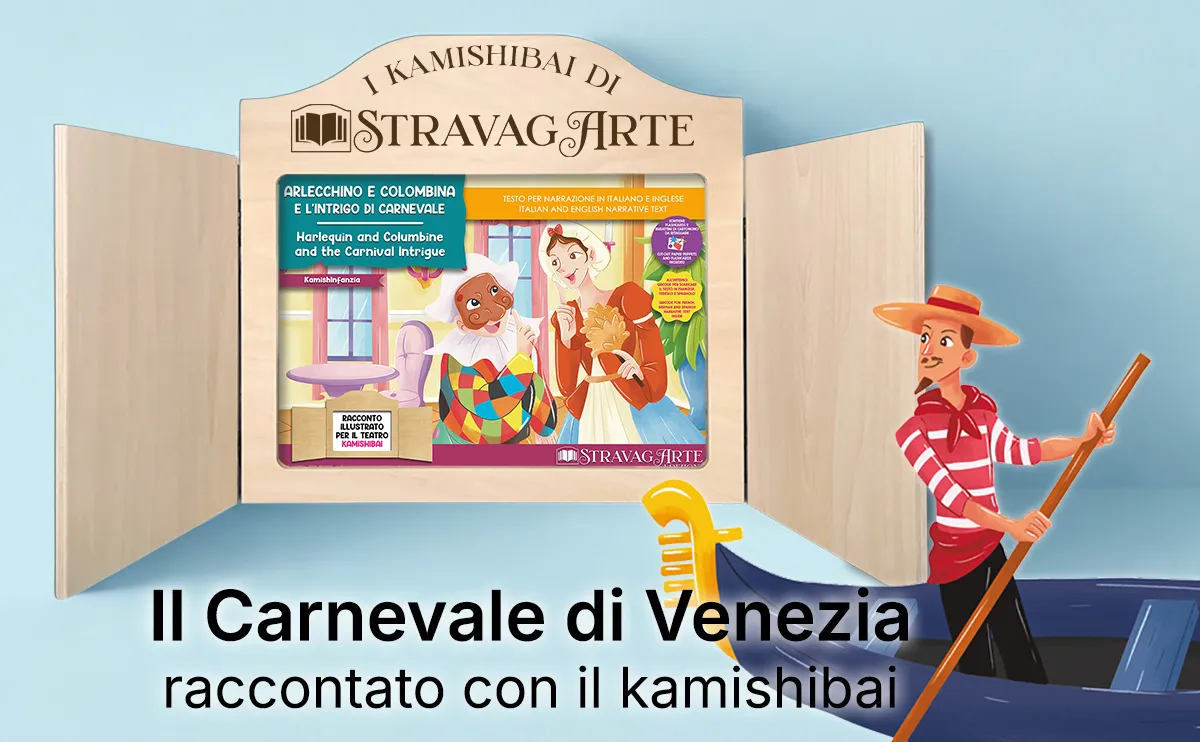 Arlecchino e Colombina e l’Intrigo di Carnevale – storia kamishibai bilingue - immagine 3
