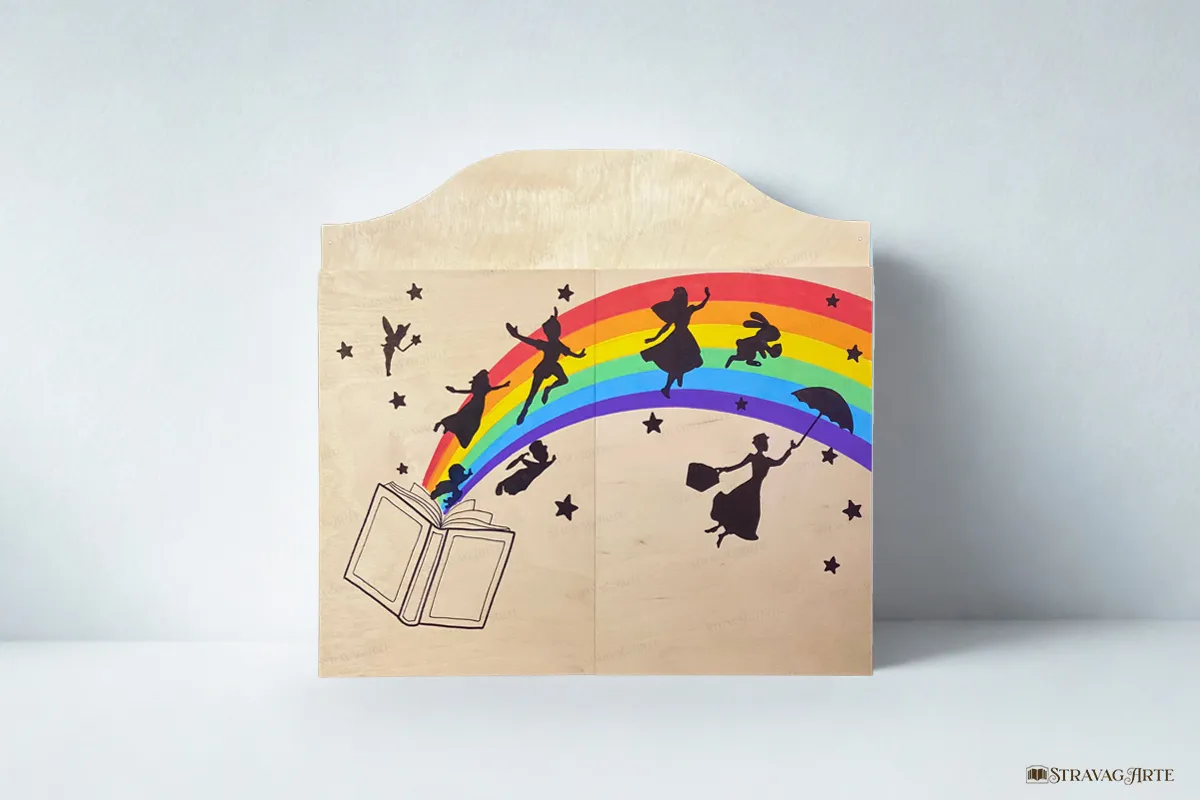 Teatrino kamishibai A3 Legno di Betulla Personalizzabile – LN011