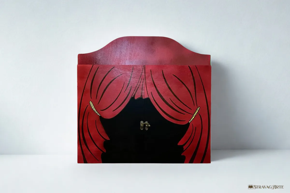 Teatrino kamishibai A3 Legno di Betulla Personalizzabile – RR01