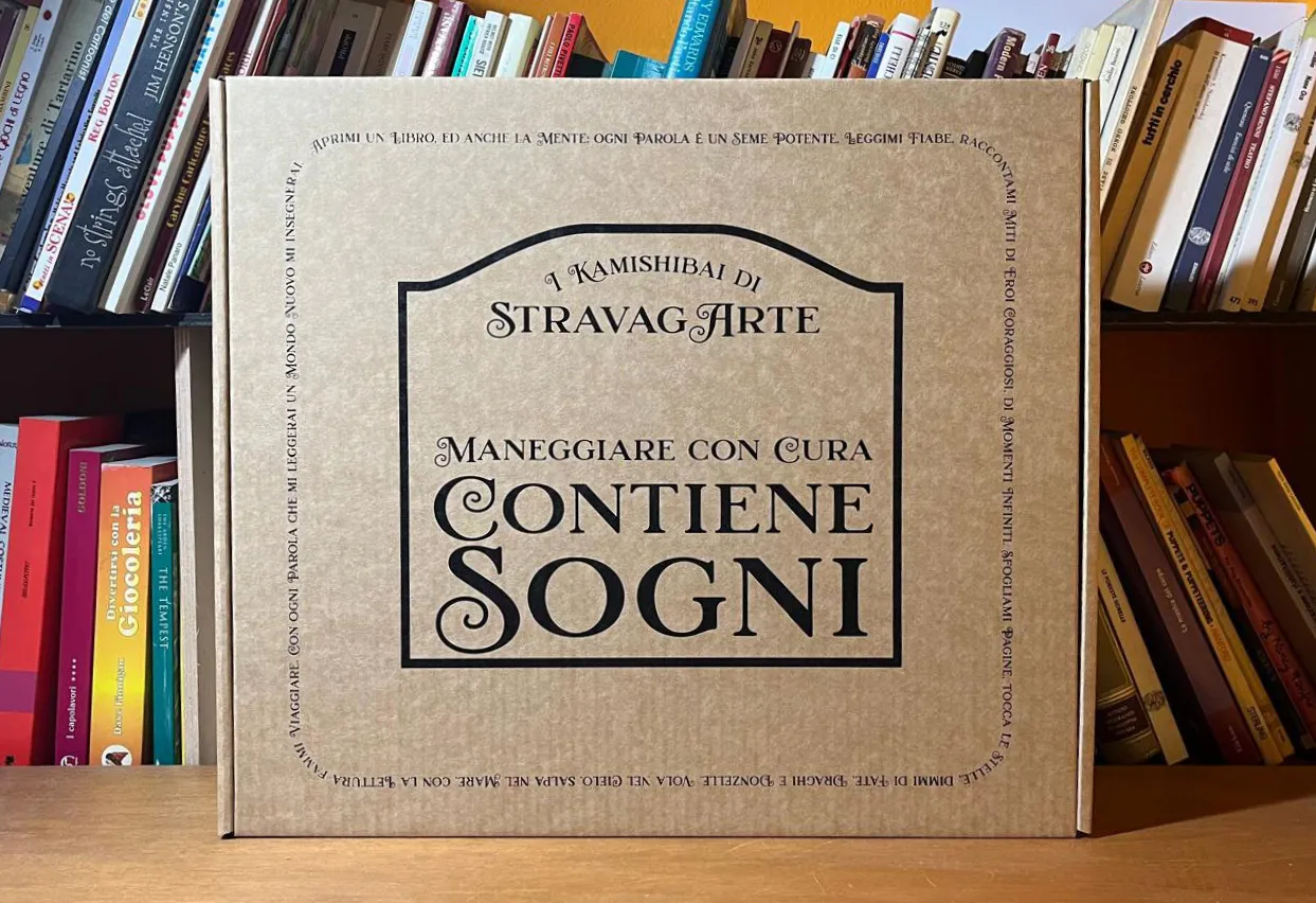 Teatrino kamishibai A3 Legno di Betulla Personalizzabile – LN011 - immagine 5
