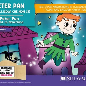 Peter Pan Volo all’Isola Che Non C’è – storia kamishibai bilingue