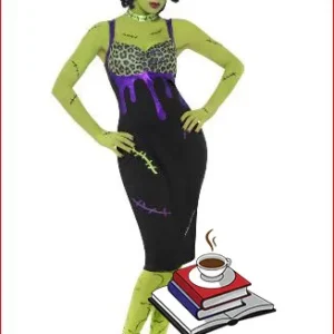 Costume Halloween Pin Up Frankie Taglia L