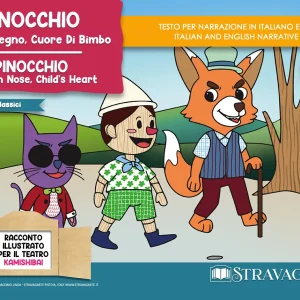 Pinocchio Naso di Legno Cuore di Bimbo – storia kamishibai bilingue